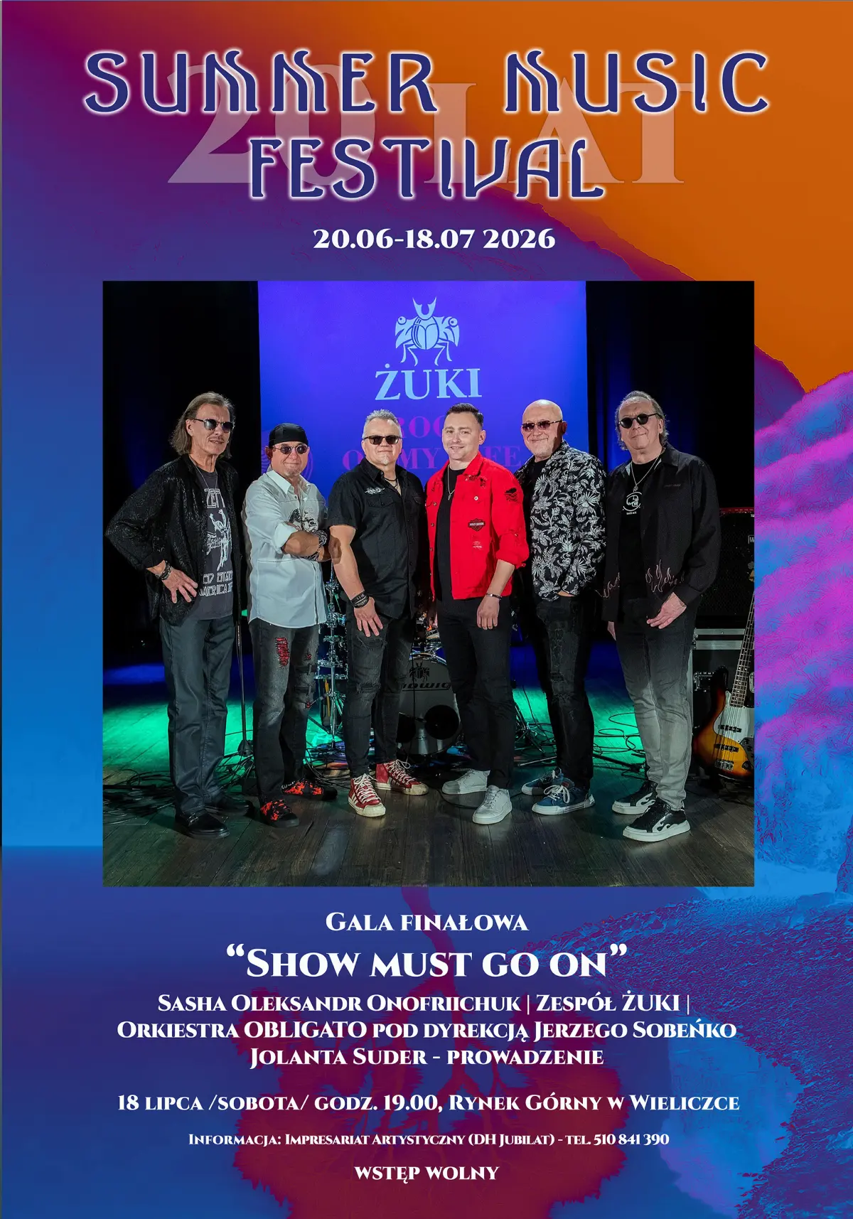 Gala Finałowa Show Must Go On — plakat